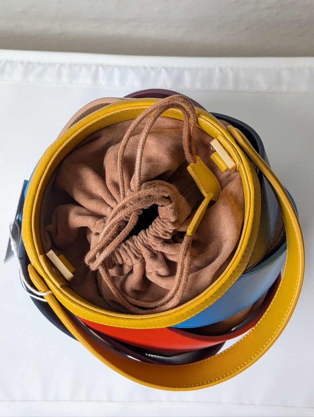 Mlouye Helix Multi-Color Leather Bag Nwt — image 4 of 8